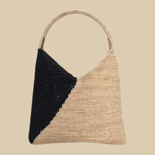 Crochet Summer Bag for Women, Natural Summer Vacation Purse