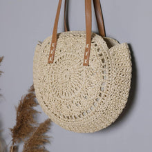 Crochet Summer Bag for Women, Natural Summer Vacation Purse