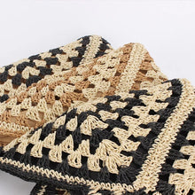 Crochet Tote Bag for Women, Woven Summer Beach and Vacation Purse