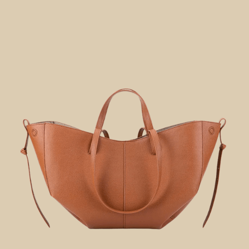 Vegan Leather Tote Bag for Women, Soft Everyday Shoulder Purse