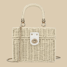 Straw Summer Bag for Women, Natural Summer Vacation Purse