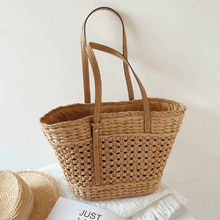 Straw Summer Bag for Women, Natural Summer Vacation Purse