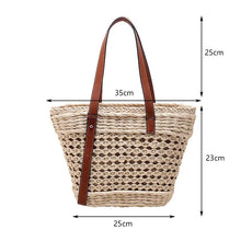 Straw Summer Bag for Women, Natural Summer Vacation Purse