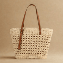 Straw Summer Bag for Women, Natural Summer Vacation Purse