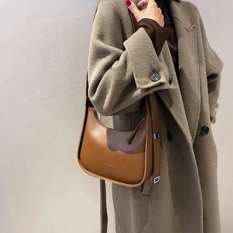 Vegan Leather Handbag for Women, Everyday City Purse