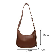 Vegan Leather Handbag for Women, Everyday City Purse in Coffee, styled as a SheSelects summer accessory