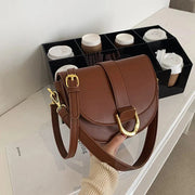 Vegan Leather Handbag for Women, Everyday City Purse in Black, styled as a SheSelects summer accessory