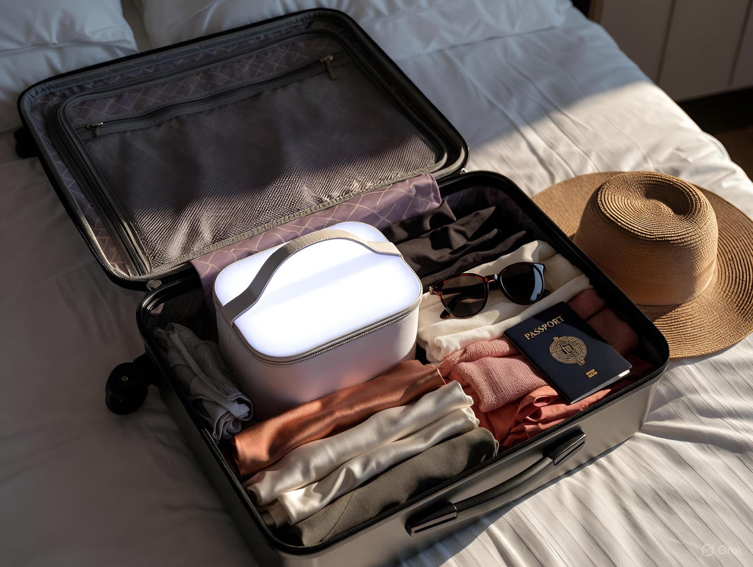 LED Travel Makeup Bag, Lighted Cosmetic Organizer, SheSelects Atelier summer style