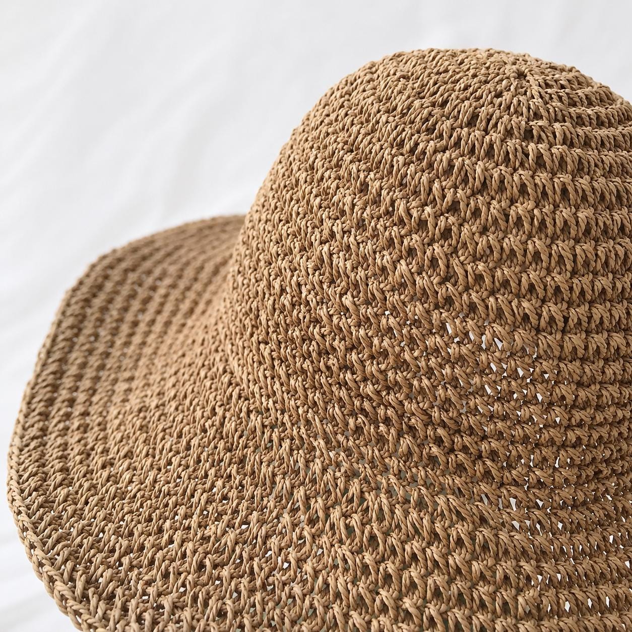 Foldable Straw Sun Hat for Women, Wide Brim Beach Vacation Hat, SheSelects Atelier summer style