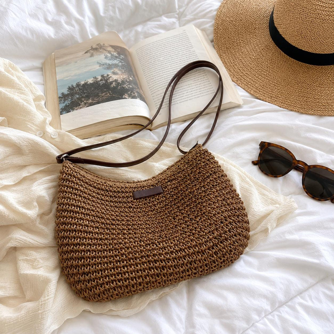 Bridesmaid Beach Bundle, Straw Hat and Bag Gift Set, SheSelects Atelier summer style