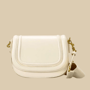 Small Vegan Leather Handbag for Women, Everyday City Purse in Black, styled as a SheSelects summer accessory