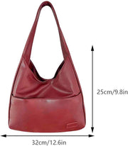 Large Vegan Leather Handbag for Women, Everyday City Purse in Coffee, styled as a SheSelects summer accessory