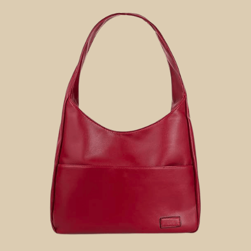 Large Vegan Leather Handbag for Women, Everyday City Purse