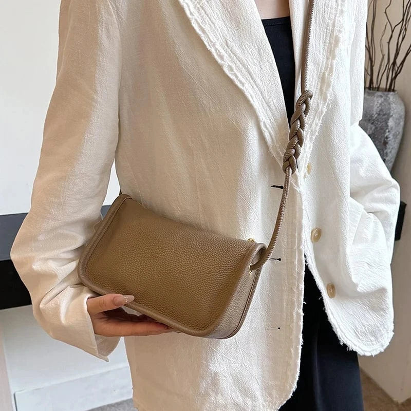 Vegan Leather Clutch Bag for Women, Evening and Wedding Purse in Black, styled as a SheSelects summer accessory