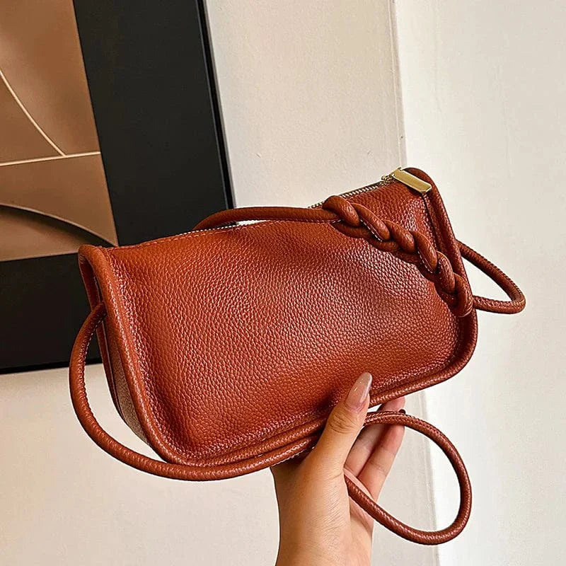 Vegan Leather Clutch Bag for Women, Evening and Wedding Purse in Black, styled as a SheSelects summer accessory