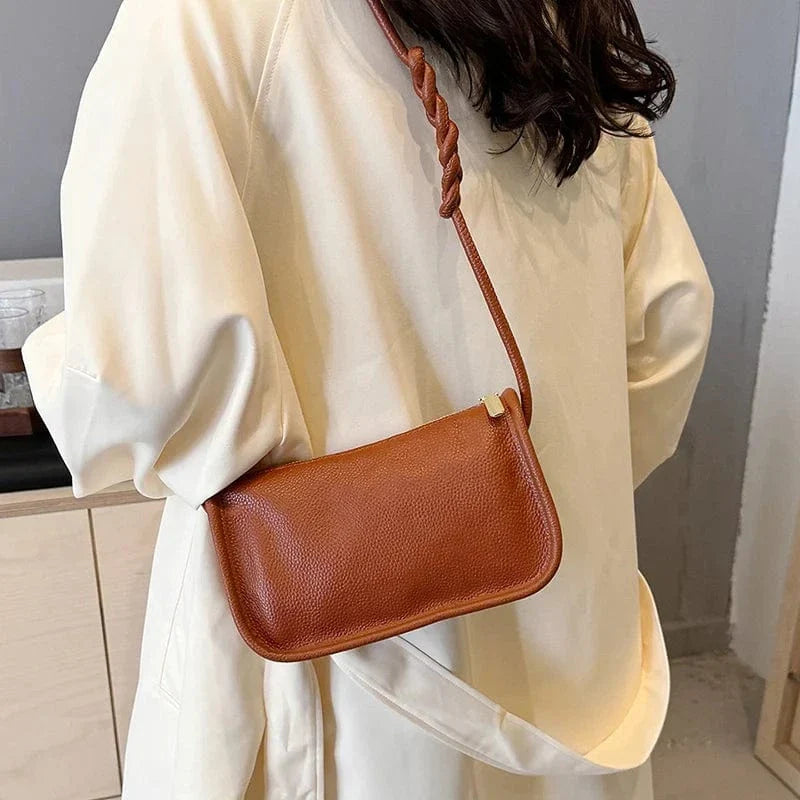 Vegan Leather Clutch Bag for Women, Evening and Wedding Purse in Black, styled as a SheSelects summer accessory