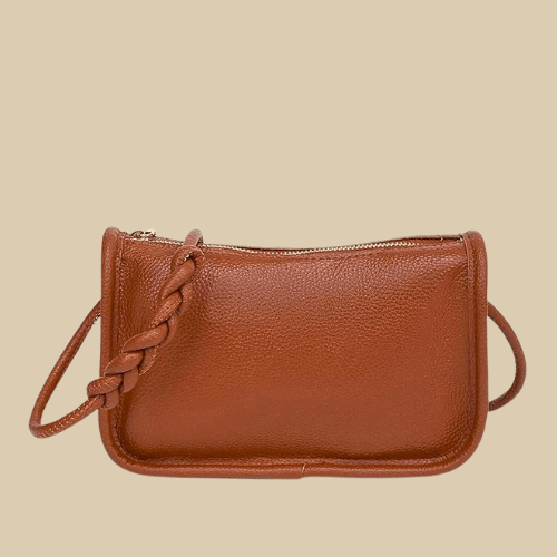 Vegan Leather Clutch Bag for Women, Evening and Wedding Purse in Black, styled as a SheSelects summer accessory