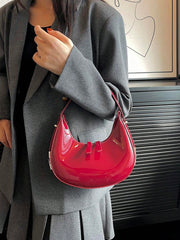 Vegan Leather Handbag for Women, Everyday City Purse in Black, styled as a SheSelects summer accessory