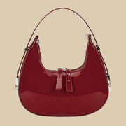Vegan Leather Handbag for Women, Everyday City Purse in Black, styled as a SheSelects summer accessory