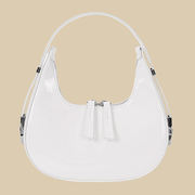 Vegan Leather Handbag for Women, Everyday City Purse in Black, styled as a SheSelects summer accessory