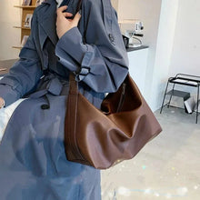 Vegan Leather Tote Bag for Women, Soft Everyday Shoulder Purse