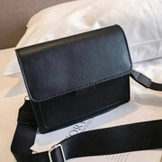 Vegan Leather Handbag for Women, Everyday City Purse in Black, styled as a SheSelects summer accessory