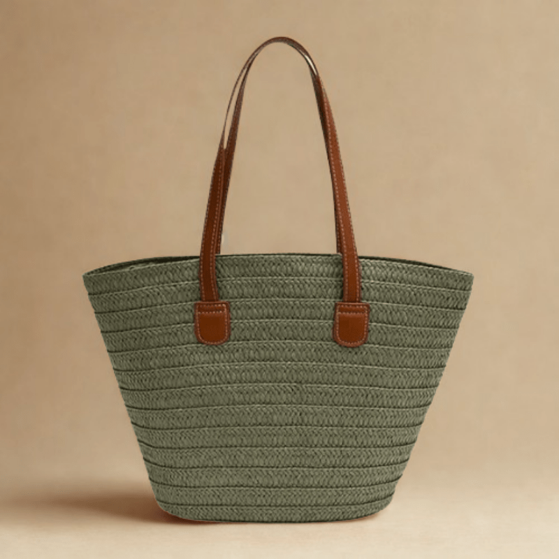 Oversized Straw Summer Bag for Women, Natural Summer Vacation Purse