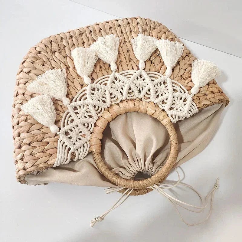 Straw Summer Bag for Women, Natural Summer Vacation Purse