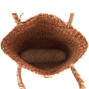 Rattan Tote Bag for Women, Woven Summer Beach and Vacation Purse, styled as a SheSelects summer accessory