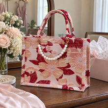 Florence Floral Canvas Bridesmaid Gift Tote