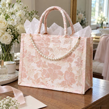 Florence Floral Canvas Bridesmaid Gift Tote