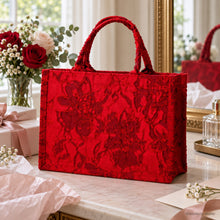 Florence Floral Canvas Bridesmaid Gift Tote