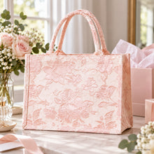 Florence Floral Canvas Bridesmaid Gift Tote
