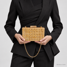 Aurelia | Woven Acrylic Evening Bag