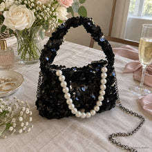 Seraphine Sequin Pearl Mini Bag for Bridesmaids