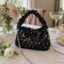 Seraphine Sequin Pearl Mini Bag for Bridesmaids