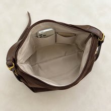 Faux Suede Hobo Bag, Large Slouchy Shoulder Tote with Zipper and Adjustable Straps