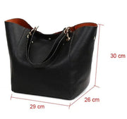 Vegan Leather Tote Bag for Women, Soft Everyday Shoulder Purse in Purple, styled as a SheSelects summer accessory