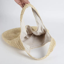 Straw Summer Bag for Women, Natural Summer Vacation Purse