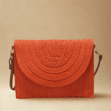 Straw Clutch Bag for Women, Summer Wedding and Bridesmaid Purse