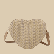 Straw Summer Bag for Women, Natural Summer Vacation Purse in Black, styled as a SheSelects summer accessory