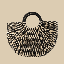 Straw Handbag for Women, Natural Woven Summer Purse