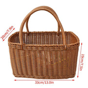 Wicker Summer Bag for Women, Natural Summer Vacation Purse, styled as a SheSelects summer accessory