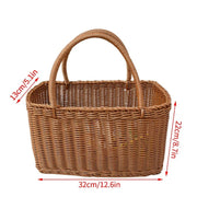 Wicker Summer Bag for Women, Natural Summer Vacation Purse, styled as a SheSelects summer accessory