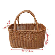 Wicker Summer Bag for Women, Natural Summer Vacation Purse, styled as a SheSelects summer accessory