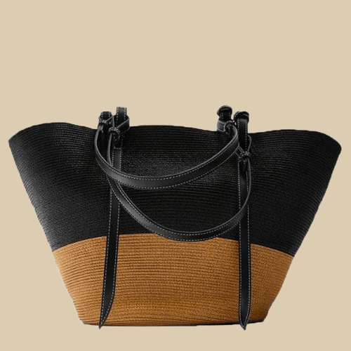 Straw Summer Bag for Women, Natural Summer Vacation Purse